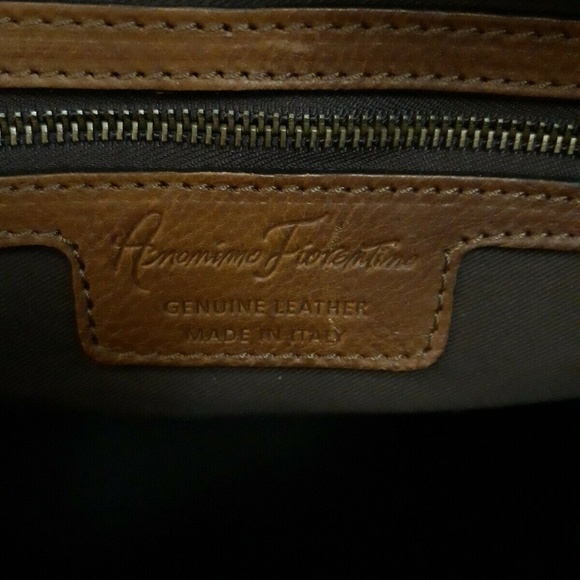 Anonimo Fiorentino Leather Computer Messenger Bag - Picture 5 of 6